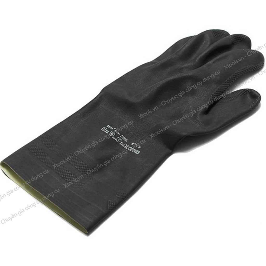 Găng tay rửa bát MARIGOLD G17K, bao tay rửa chén bát lót cotton không gây hầm bí, không mùi, độ bền cao - XTOOLs