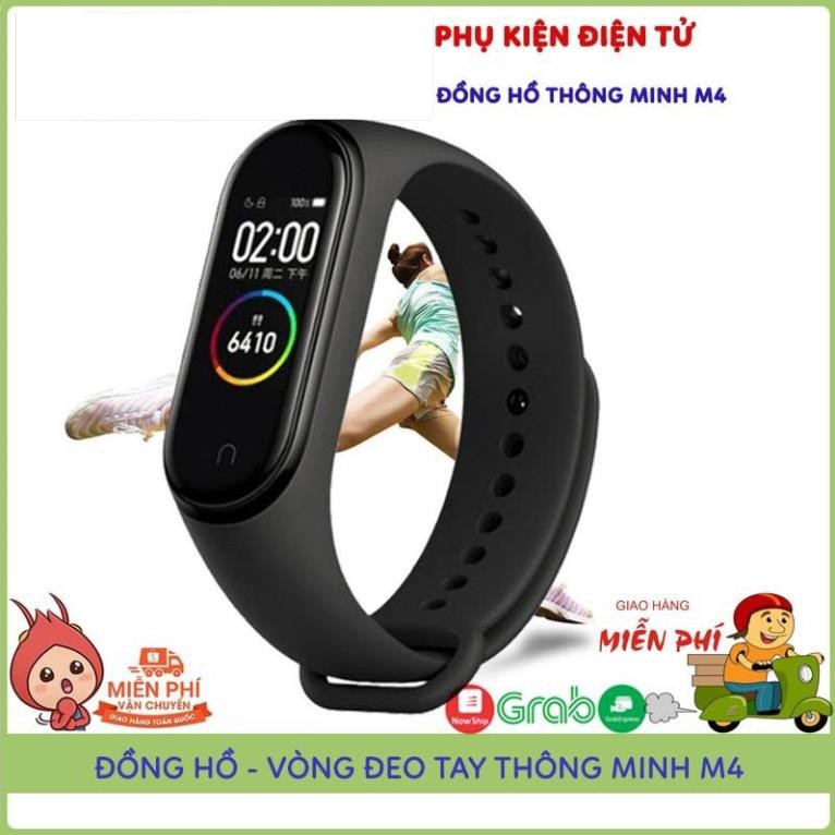 Đồng Hồ Thể Thao, Vòng Đeo Tay Thông Modem M4, Theo Dõi Nhịp Tim, Bước Chạy, Huyết Áp