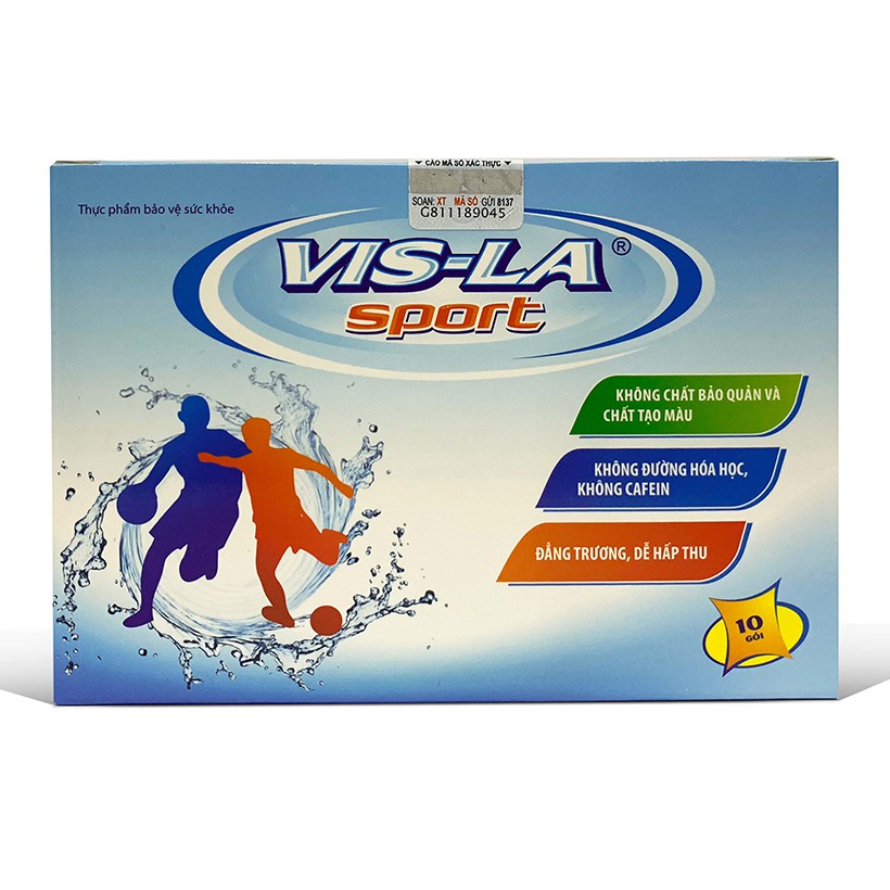 Vis-La Sport - Bổ Sung Nước, Điện Giải, Vitamin