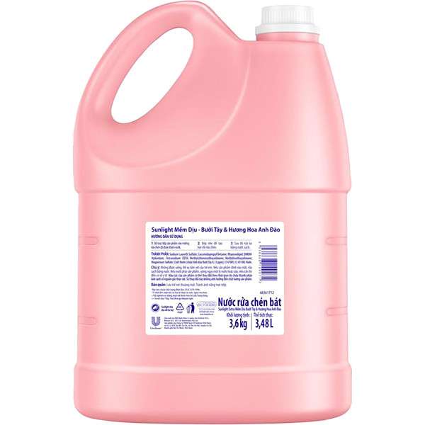 Nước rửa chén Sunlight thiên nhiên 3.6kg