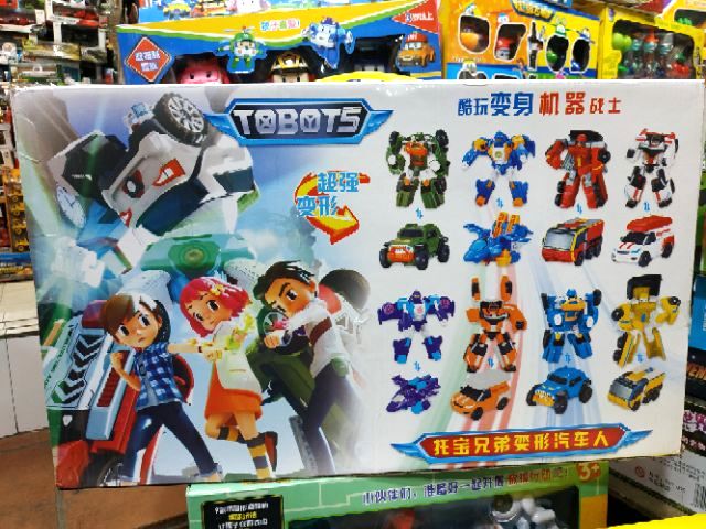 Bộ 8 tobot lắp ghép