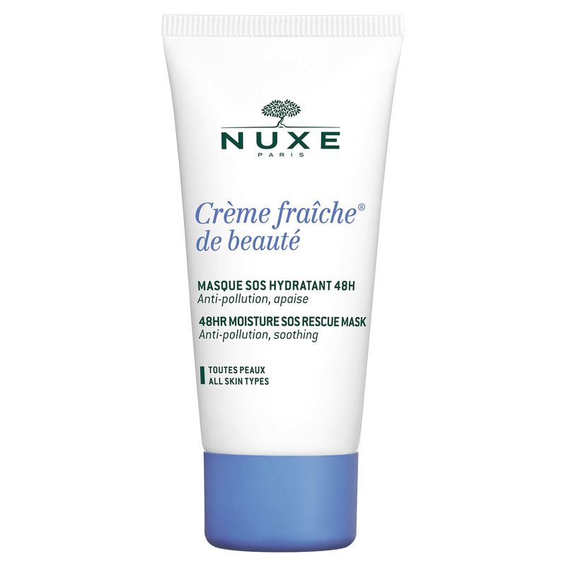 Mặt Nạ Dưỡng Ẩm 48h Dạng Kem Dành Cho Mọi Loại Da Nuxe Creme Fraiche De Beaute 48hr Moisture Sos Rescue Mask- Khongcoson