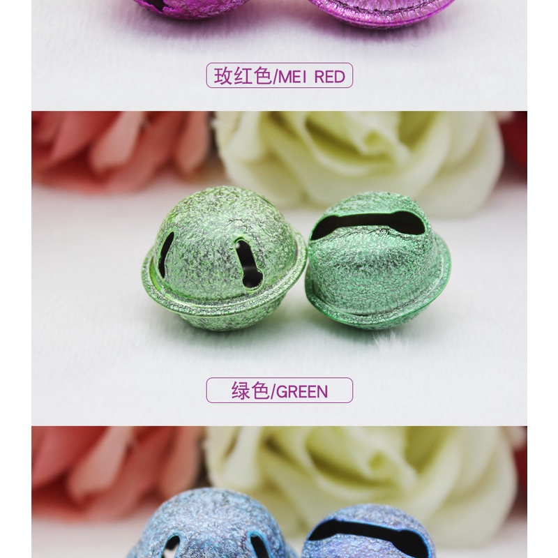 Chuông rời dành cho chó mèo gắn vào vòng cổ nhiều màu sắc