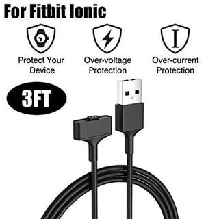 Dây cáp sạc đầu USB thích hợp cho dây đeo tay thông minh Fitbit Ionic