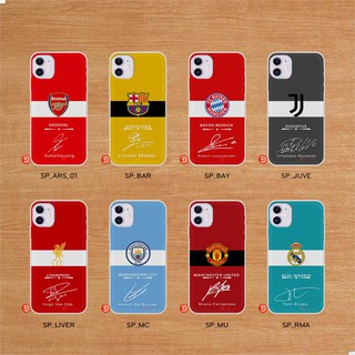 ỐP LƯNG ĐIỆN THOẠI IPHONE 11/ 11 PRO/ 11 PROMAX LOGO CHỮ KÝ CLB BÓNG ĐÁ