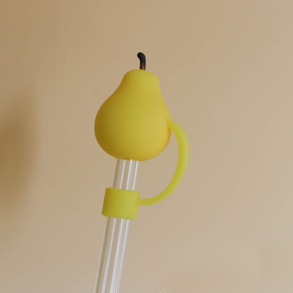 Phù hợp Cho 6-8mm Ống Hút Chống Bụi Silicone Ống Hút Bìa Sáng Tạo Dễ Thương Silicone Bảo Vệ Môi Trường Rơm Cắm Rơm Cup
