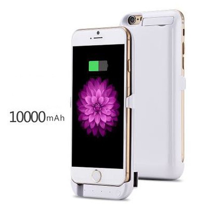 [CHÍNH HÃNG]ỐP LƯNG KIÊM SẠC DỰ PHÒNG IPHONE 5,6plus/6s plus, 7s,7plus - DUNG LƯỢNG 10000 MAH - ốp lưng sạc du phòng