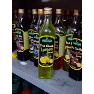 Siro golden farm vị chanh 520ml
