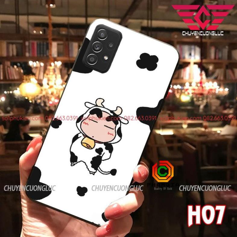 [HOT] ỐP LƯNG HÌNH BÒ SỮA SAMSUNG GALAXY A32 (SM-A325F/DS) (4G/5G) / A52 (4G/5G) / A72 (4G/ 5G) DẺO ĐEN IN HÌNH