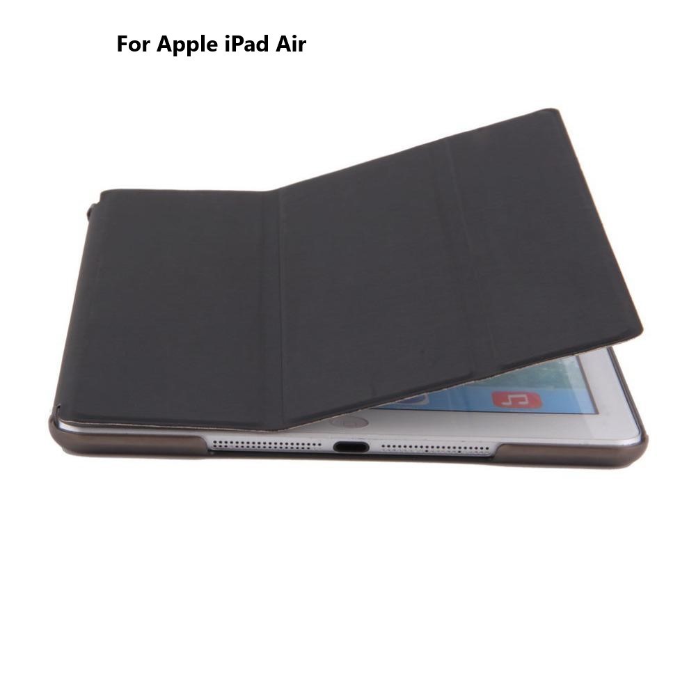 Bao da ipad Air 1 -  tắt mở màn hình - mặt lưng trong suốt (A1474).