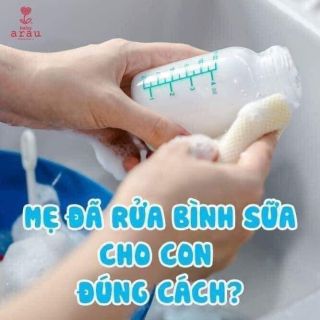 Nước rửa bình sữa Arau baby cho bé