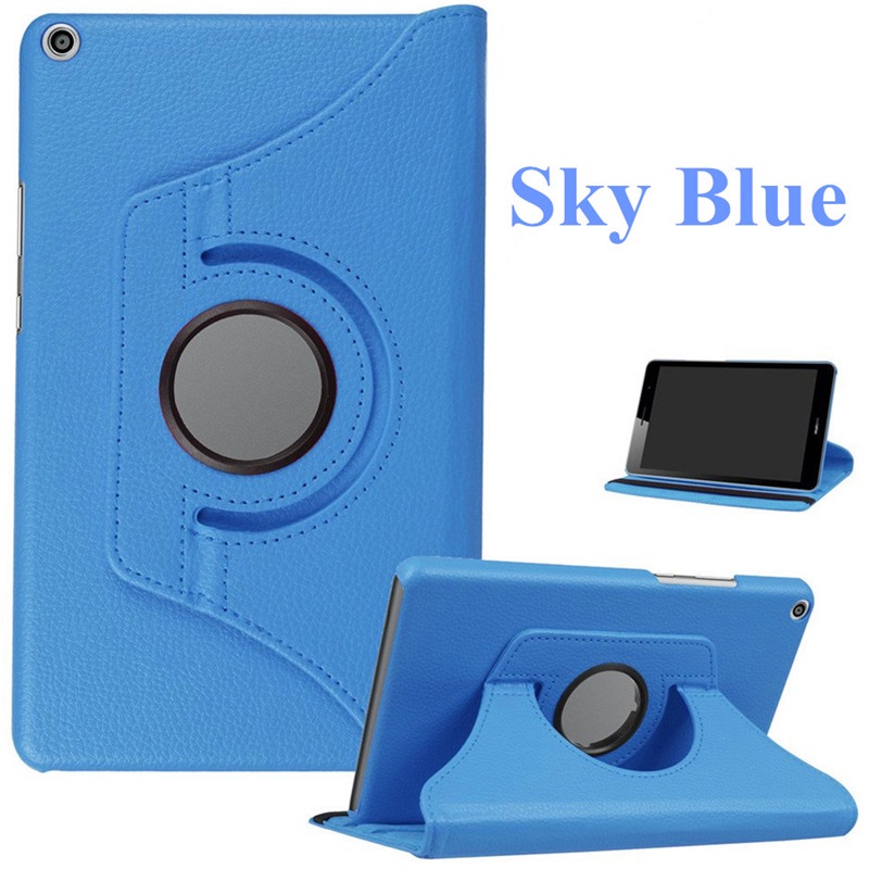 Bao da pu máy tính bảng xoay 360 độ cho Huawei Mediapad T3 10 9.6 Inch Ags-L09 Ags-L03 Ags-W09