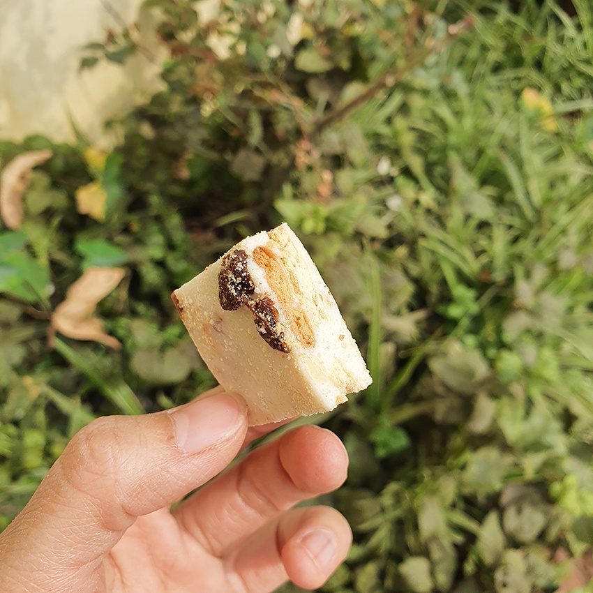 Kẹo Hạt Nougat, Kẹo Nougat hạnh phúc ăn kiêng, ăn vặt thơm ngon Healthy Gói 250G, 350G