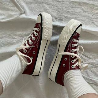 Giày CV ulzzang đế cao siêu xinh (order)