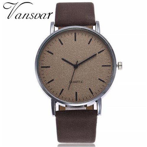 Đồng hồ đeo tay quartz mặt tròn thời trang thanh lịch cho nữ | BigBuy360 - bigbuy360.vn
