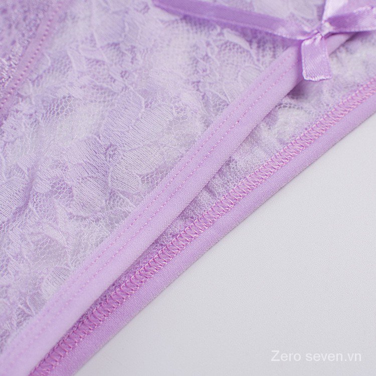 Quần lót tam giác ren lưng vừa đáy cotton thông thoáng gợi cảm