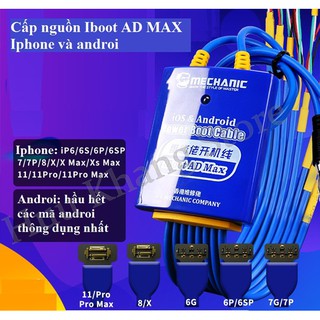 Dây cấp nguồn Ios và Androi | 2in1
