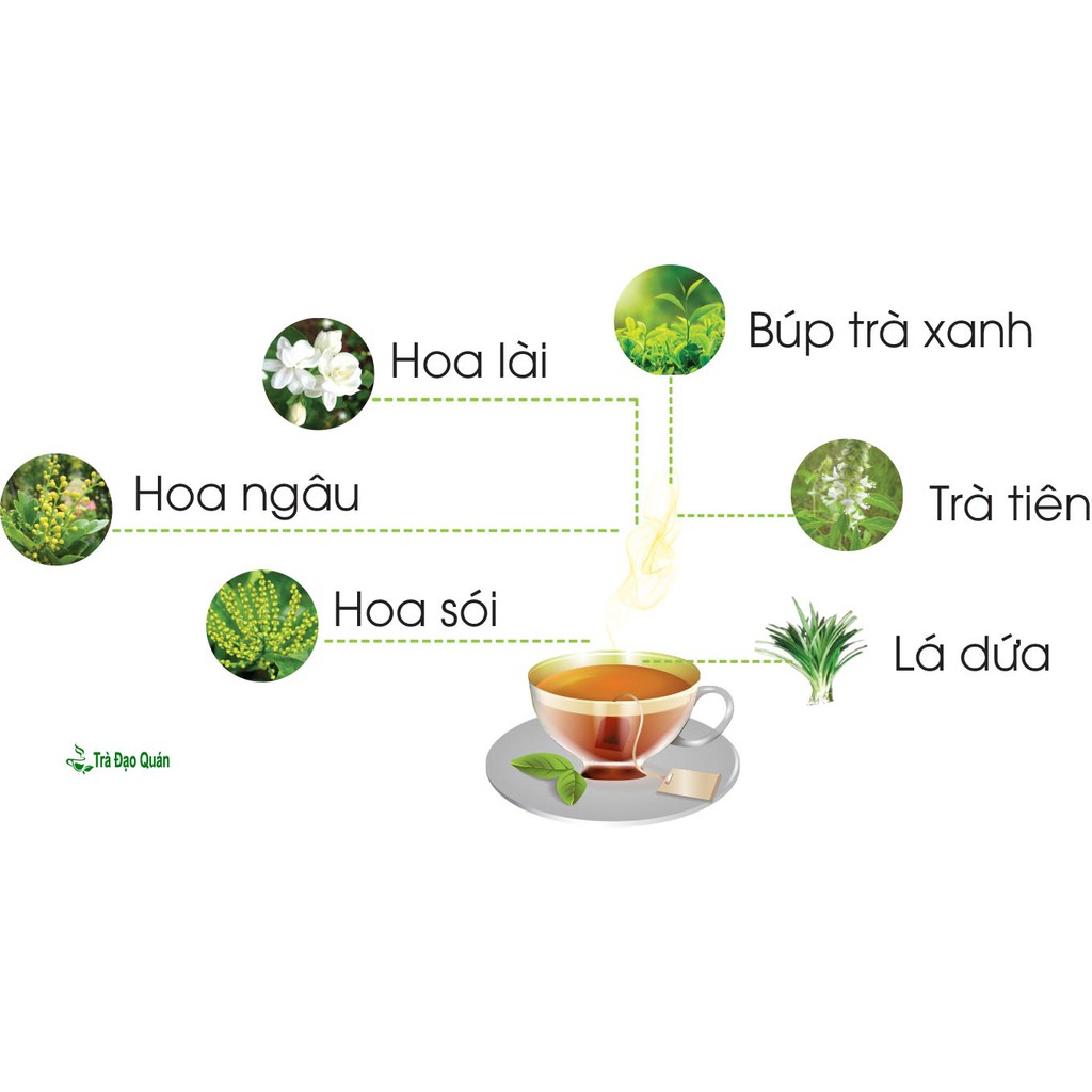 Trà sâm dứa Ngọc Quang | BigBuy360 - bigbuy360.vn