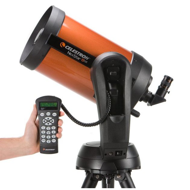Kính thiên văn tổ hợp tự động Celestron NexStar 8 SE cao cấp quan sát Mặt trăng, hành tinh, tinh vân