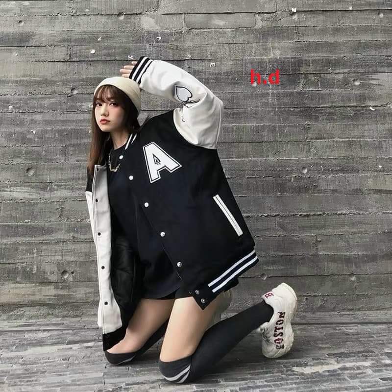Áo bomber chữ A HDA0421