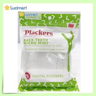 Tăm Chỉ Nha Khoa Plackers Back Teeth Micro Mint từ Mỹ (gói 75 cây) [Hàng Mỹ-Giá Tốt]