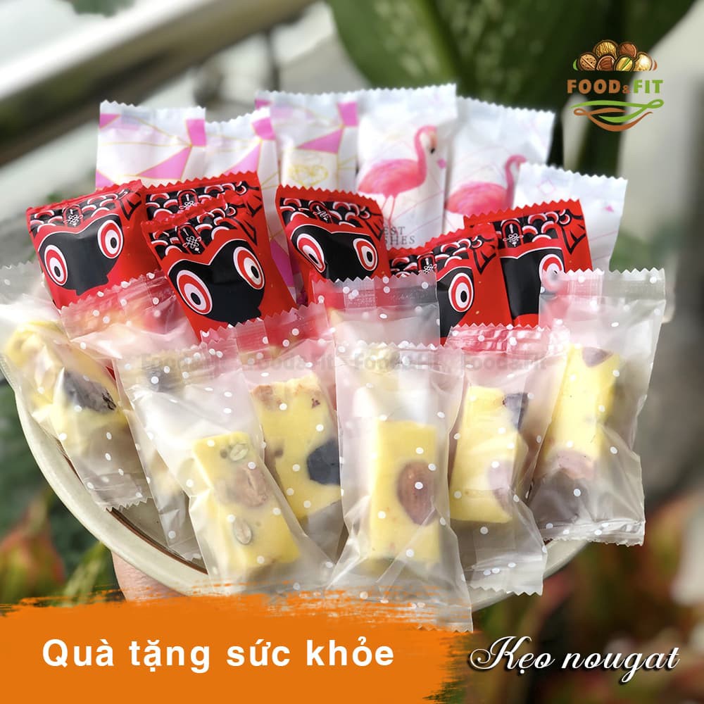 Kẹo nougat Kẹo sữa hạt dinh dưỡng by Food&amp;Fit