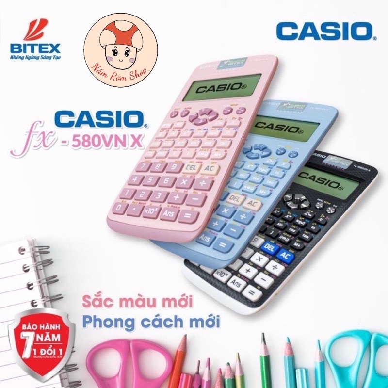 Máy tính FX580VNX Chính hãng 521 tính năng