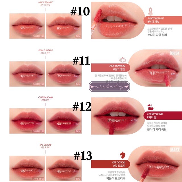 Son Tint Lì Romand Juicy Lasting Tint 5.5g