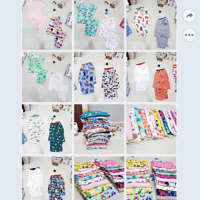 Bộ Place bé trai bé gái made in vietnam