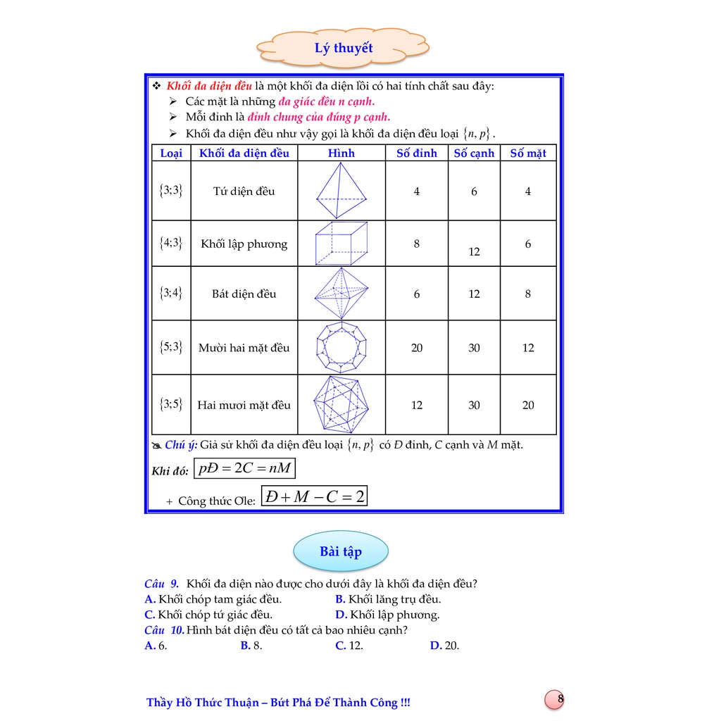 Sách - 7 Ngày Chinh Phục 9+ Hình Học Không Gian