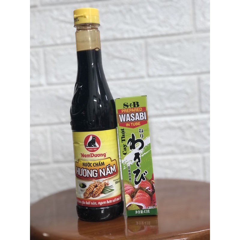 [FREESHIP GIÁ SỈ] COMBO XÌ DẦU HƯƠNG NẤM NAM DƯƠNG - HÀNG CHUẨN 500ML VÀ MÙ TẠT XANH