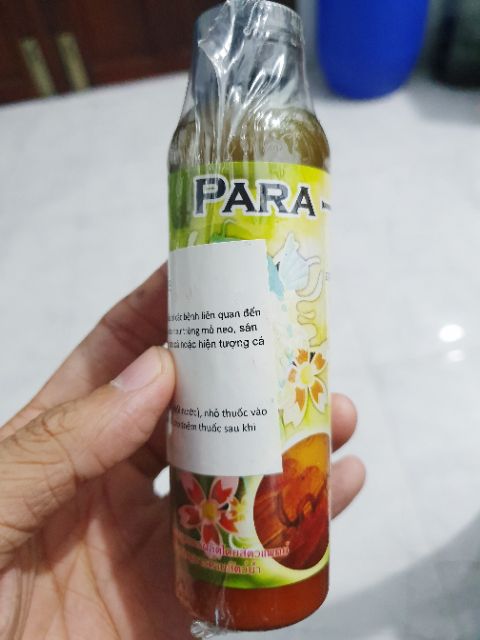 CZ18 PARACIDE VẤN ĐỀ KÝ SINH TRÙNG CHO CÁ CẢNH 100ML