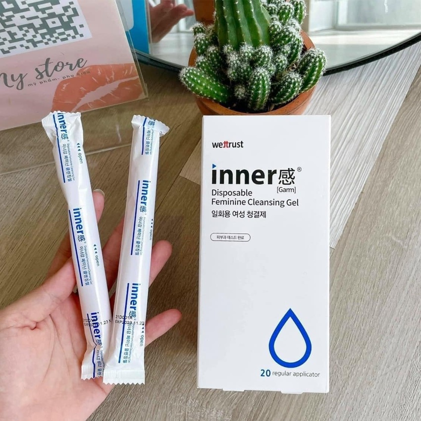Gel Inner Vệ Sinh Phụ Nữ, Đũa Thần Inner Hàn Quốc Giúp Dưỡng Ẩm Làm Sạch Vùng Kín. Chính Hãng 100% | Shop_Haymua