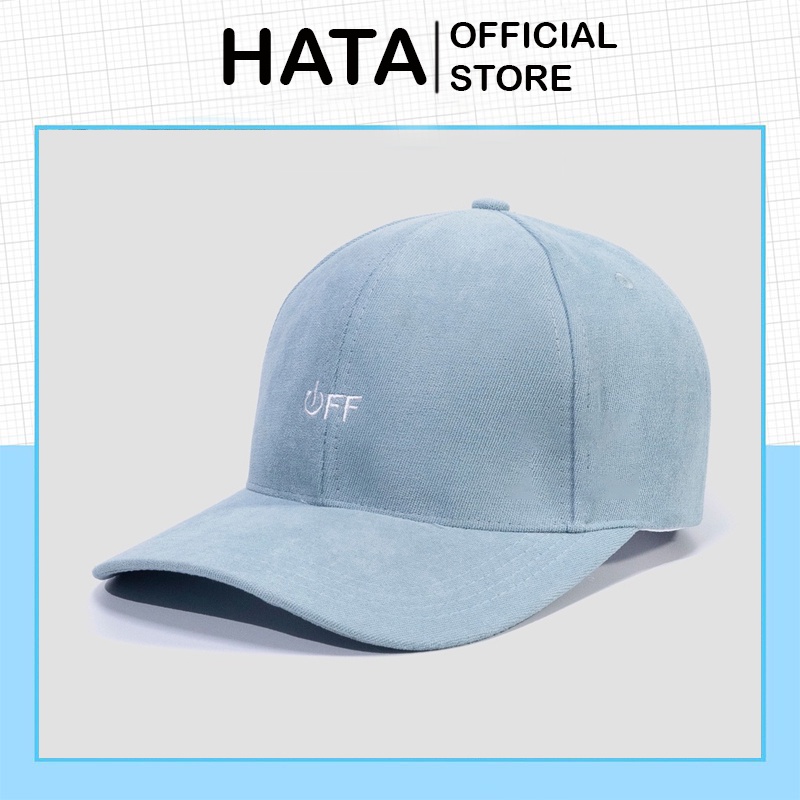 Mũ Lưỡi Trai UNISEX Thêu Chữ OFF 419 Chất Nhung Cao Cấp - Hata24h
