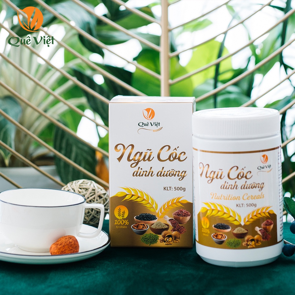 Ngũ cốc dinh dưỡng Quê Việt bổ sung vitamin và dinh dưỡng cần thiết 500g