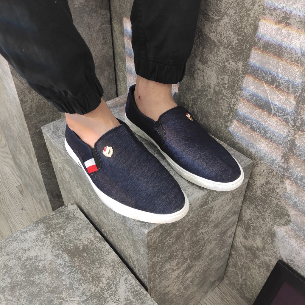 Giày lười vải nam đế cao su TL279 Shop Thành Long chuyên giày vải nam | BigBuy360 - bigbuy360.vn