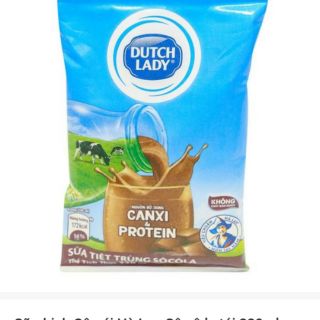 Sữa tươi tiệt trùng cô gái Hà Lan 220 ml có đường, dâu, socola