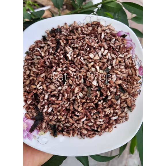 Gạo lứt sấy rong biển thơm ngon, giảm cân, ăn kiêng
