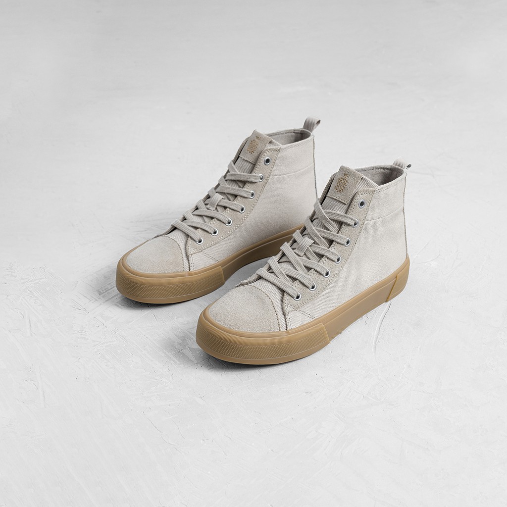 GIÀY SNEAKER ANANAS - HIGH TOP - BLEACHED SAND UY TÍN.