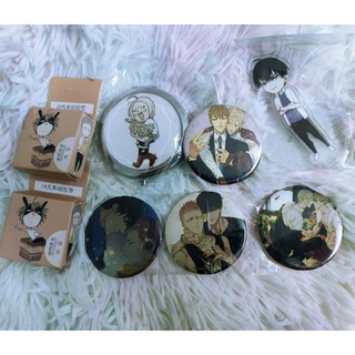 Huy hiệu, card dán, bookmark, móc khoá standee 19 days 19 ngày