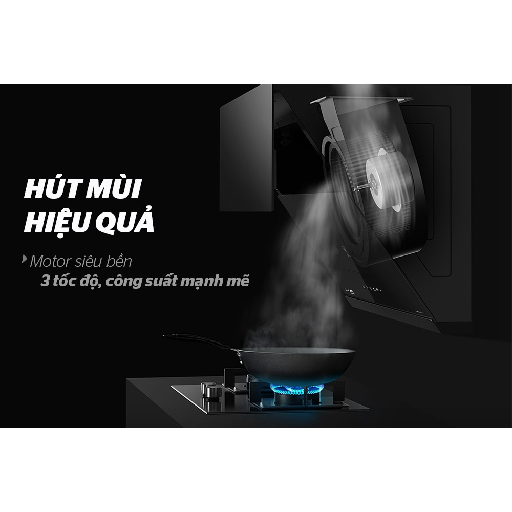 Máy hút mùi vách kính Sunhouse MAMA MMB6819MT bảo hành tại nhà trên toàn quốc