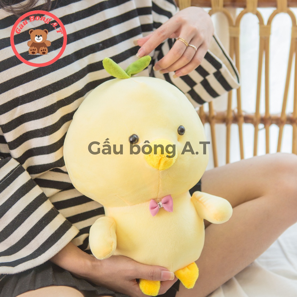 Gấu Bông, Thú Nhồi Bông Hình Gà vàng dễ thương, đáng yêu size 40cm