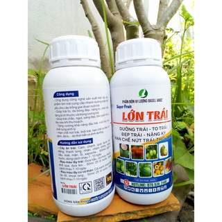 Super fruit 500ml - dưỡng trái, to trái, nặng kí, bóng trái
