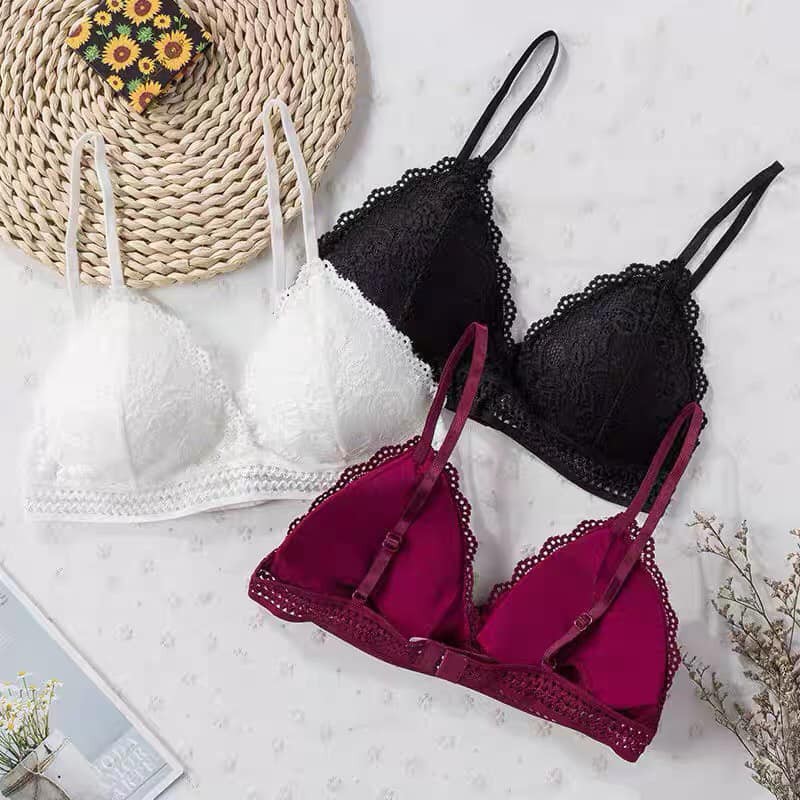 ÁO LÓT, ÁO BRA REN HOA MÚT MỎNG NÂNG NGỰC, GỢI CẢM