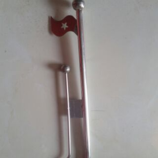 [FREESHIP TỪ 99K] Cột cờ xe điện inox