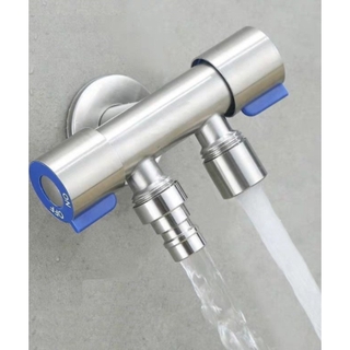 [Gagonho] van 2 cổng xả thông minh đa năng, đường kính lắp đặt 20mm dễ dàng lắp đặt. chất liệu inox cao cấp 304