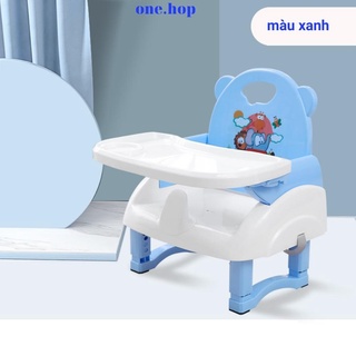Ghế ăn dặm cho bé gấp gọn bàn ăn dặm cho bé từ 6 tháng tuổi trở lên có thể mang đi du lịch