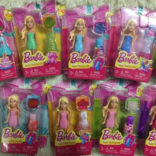 Búp bê barbie tí hon 12cm