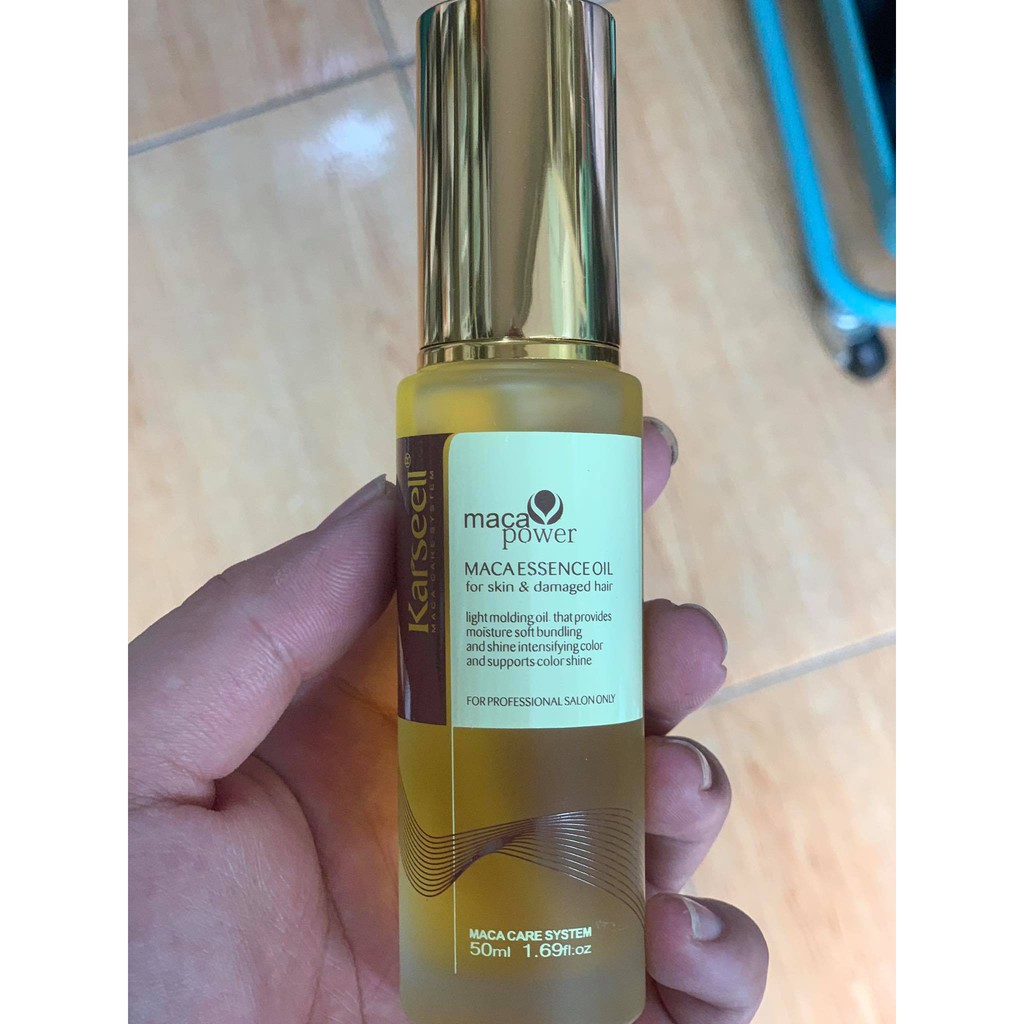 Tinh dầu dưỡng tóc phục hồi Karseell Maca Essence Oil 50ml