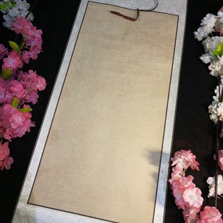 Biểu lụa giấy dó cỡ trung 40cm